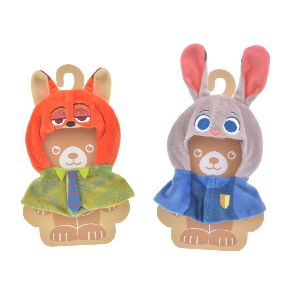 disney ユニベアシティ ぬいぐるみ用コスチューム ニック＆ジュディ 2
