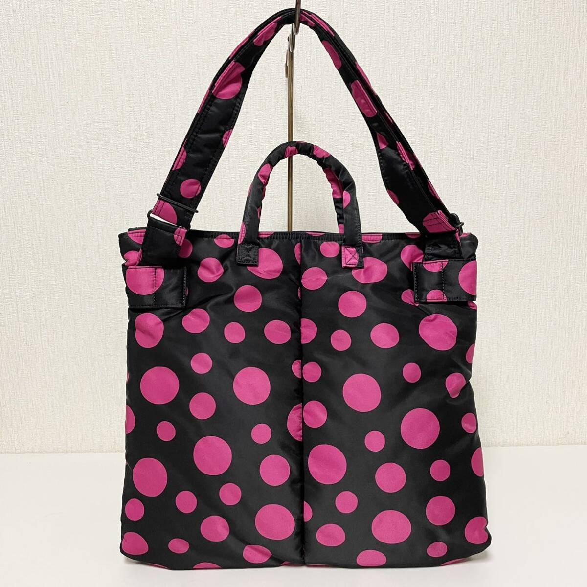 良品 ポーター 草間彌生 2way ウエスト ポーチ ボディーバッグ 旅行