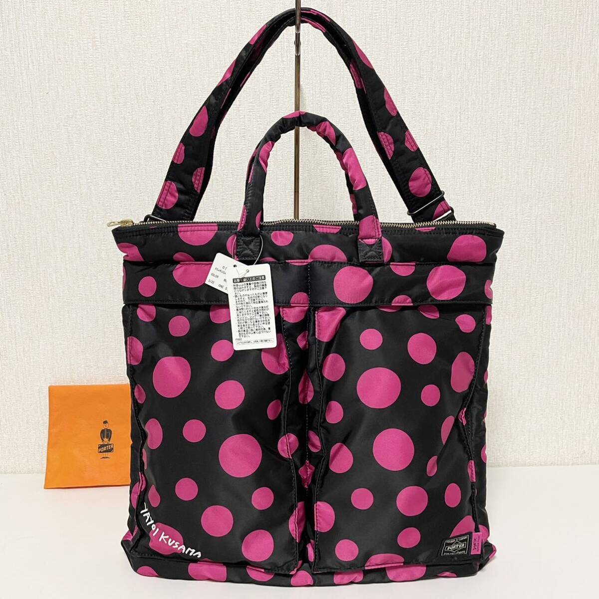 即決 X-girl PORTER 草間弥生 エックスガール ポーター YAYOI KUSAMA