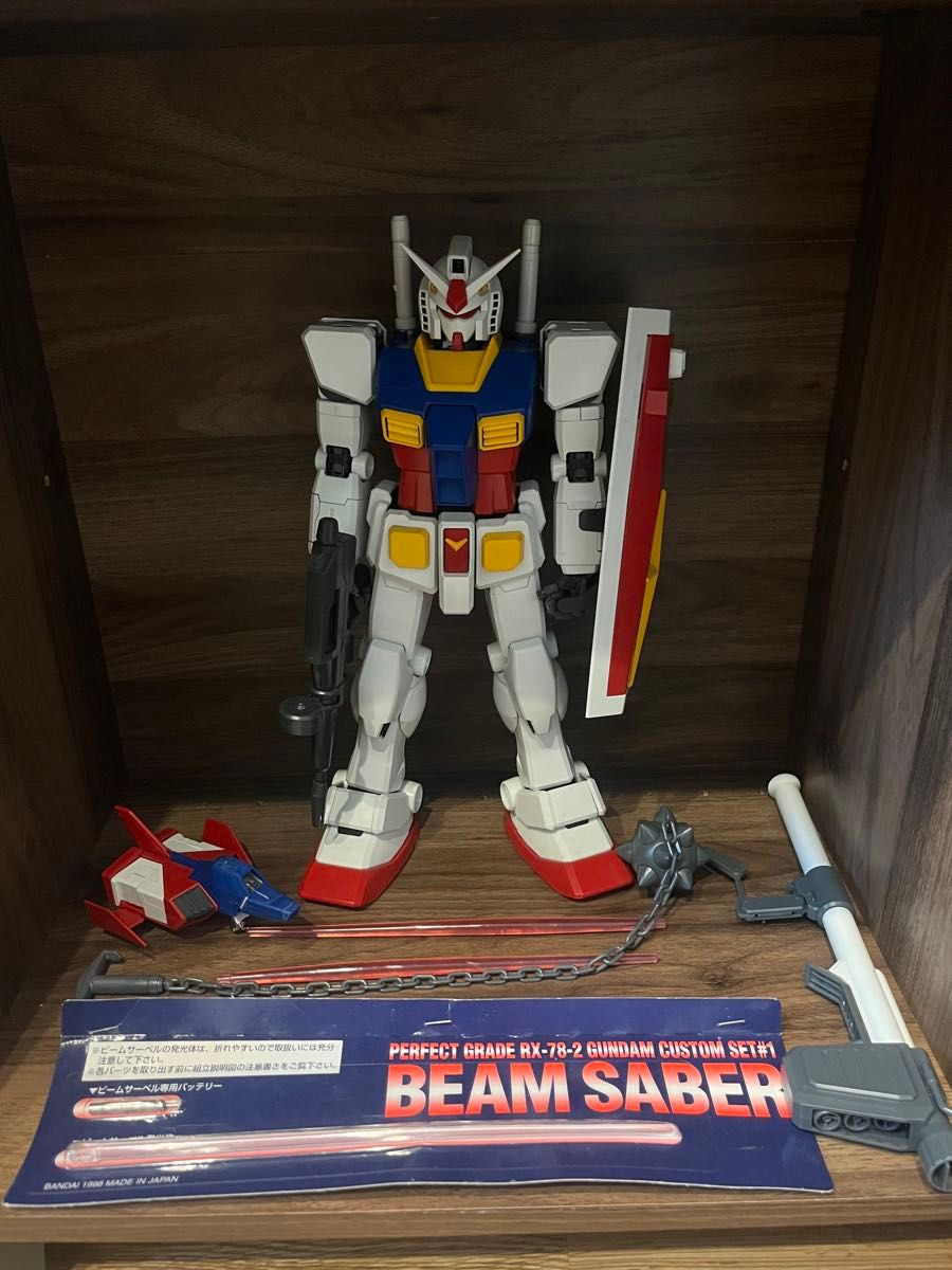 市場希少品】ガンプラ ジャンク RG 1/60 RX78-2 ガンダム クリーニング