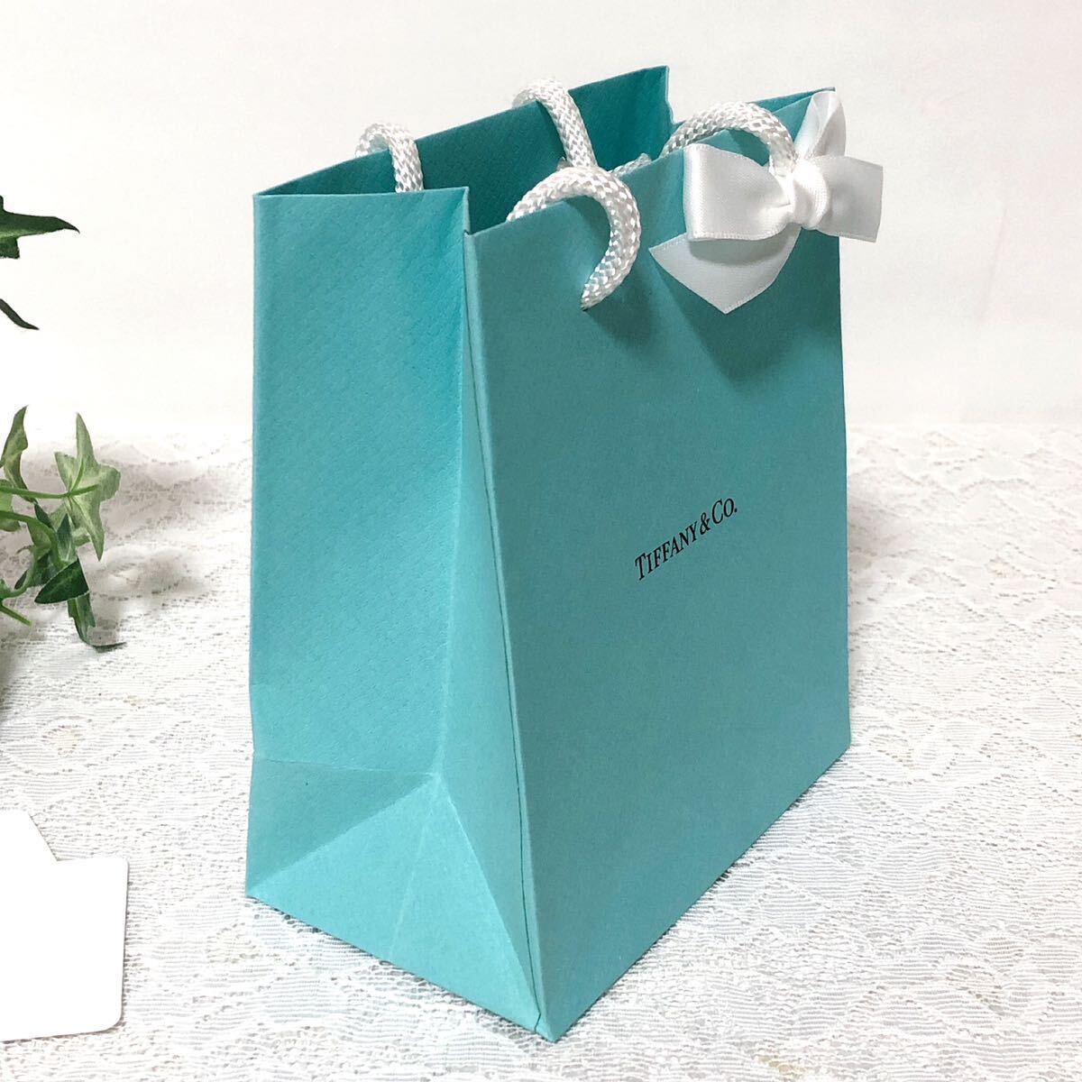 ティファニー「TIFFANY&Co 」ミニショッパー アクセサリー箱サイズ