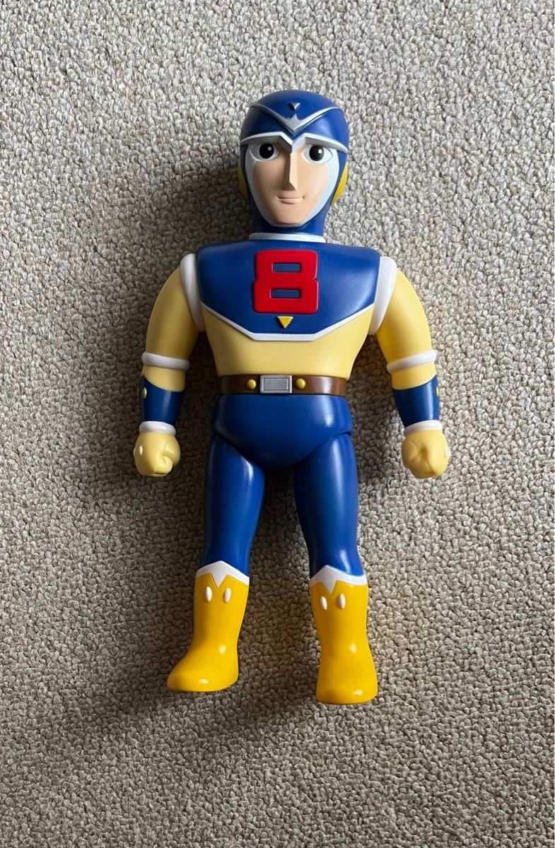 8マン ソフビ ノスタルジックヒーローズ エイトマン フィギュア レトロ