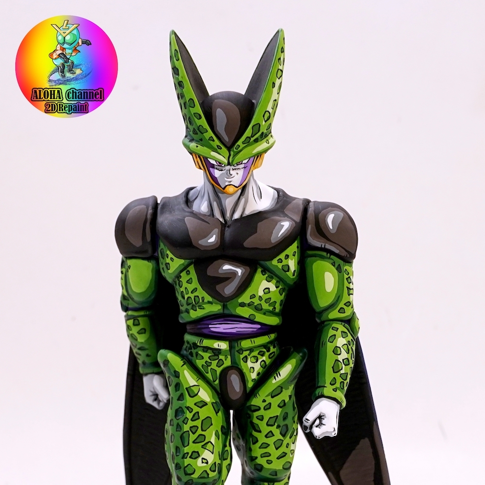 Yahoo!オークション - ドラゴンボール セル フィギュア フルリペイント