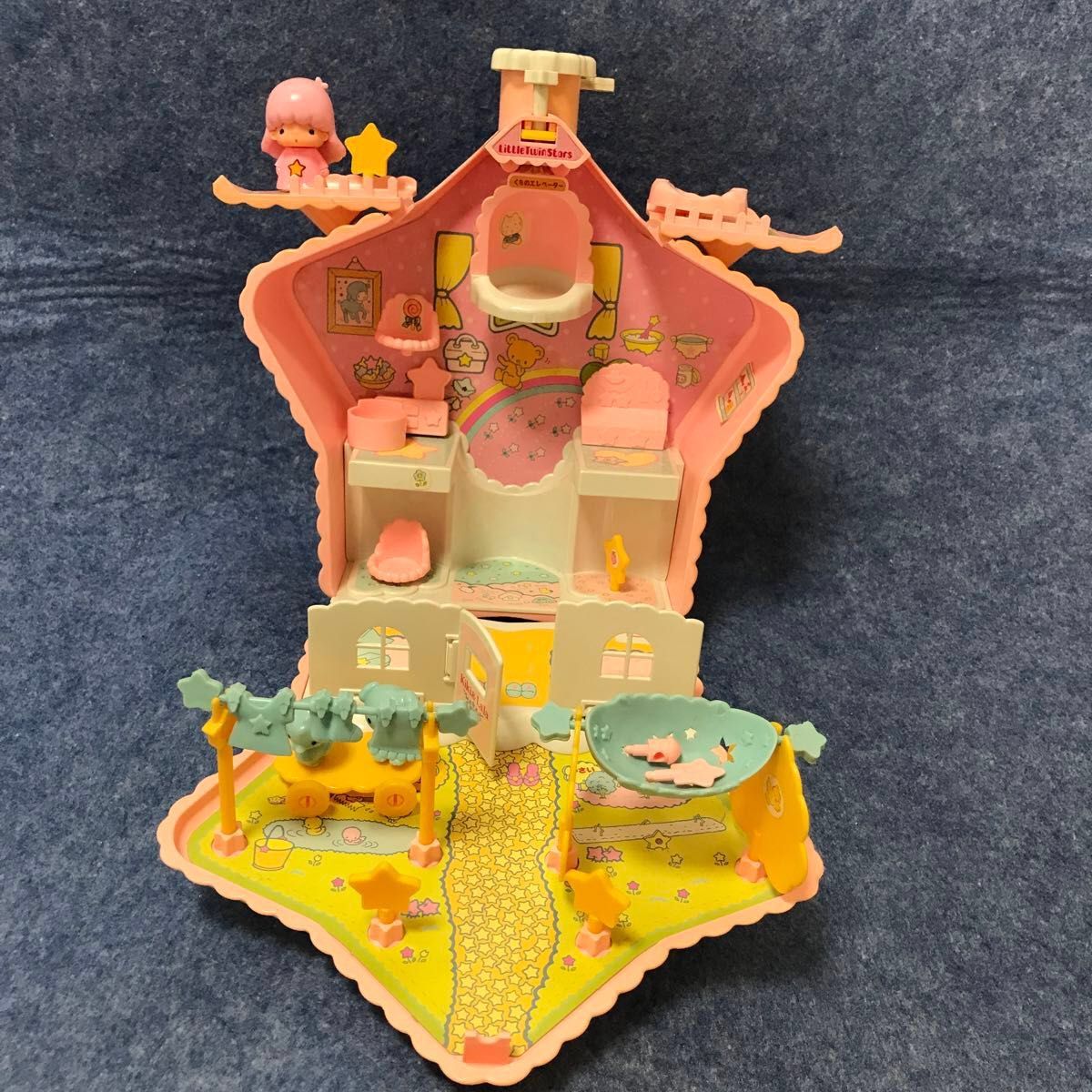 キキララ「星のおへや」サンリオ 昭和レトロ ドールハウス｜Yahoo