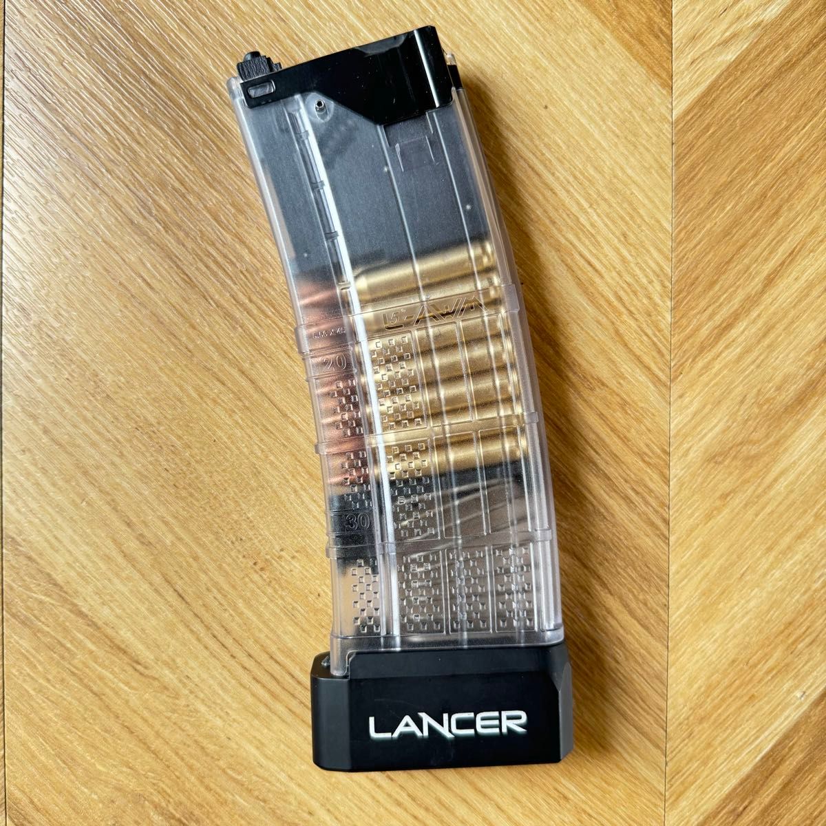 実物マガジン・バンパー使用】LANCER SYSTEMS L5AWM マガジン 30 ROUND