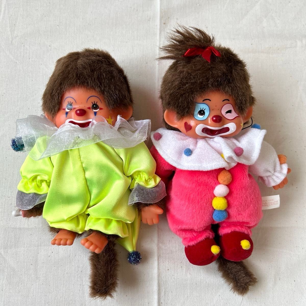 ピエロモンチッチ 2点セット 蛍光黄緑お洋服 男の子ピエロモンチッチ