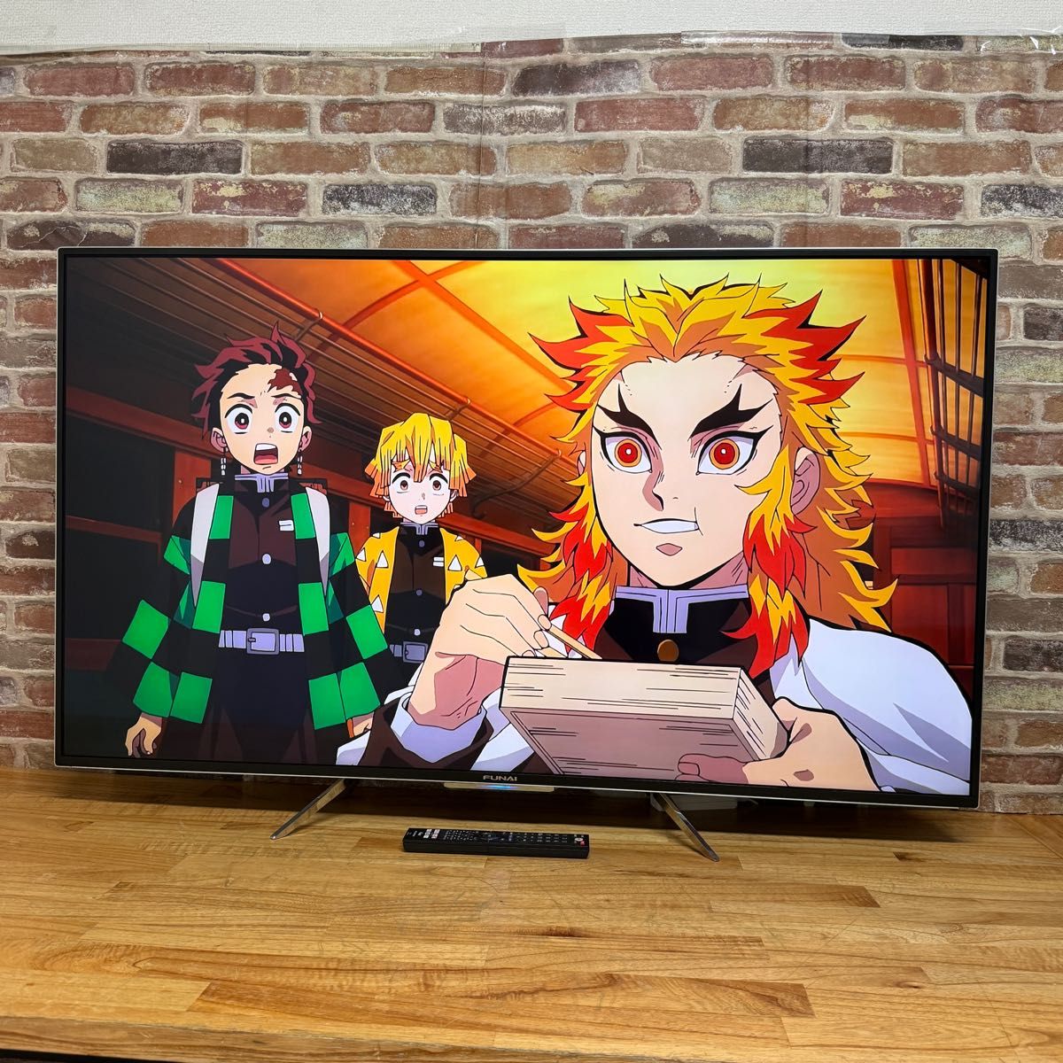 FUNAI 55インチ 4K 液晶テレビ HDD 500GB内蔵 FL-55UD4100 動画アプリ