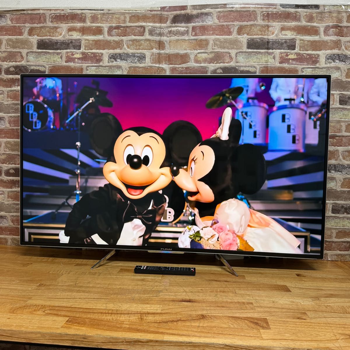 FUNAI 55インチ 4K 液晶テレビ HDD 500GB内蔵 FL-55UD4100 動画アプリ