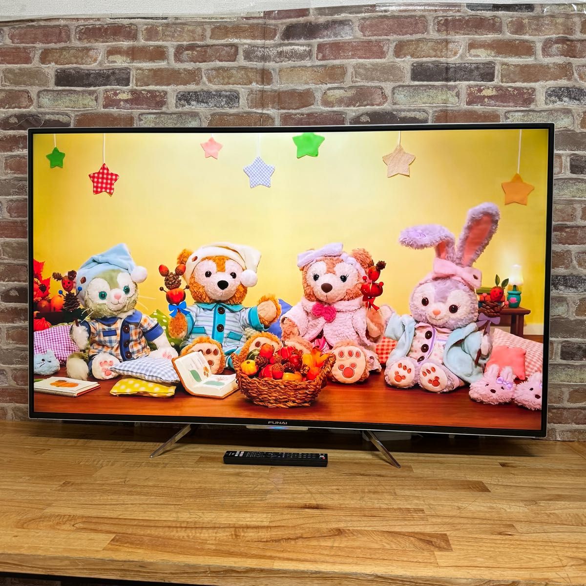 FUNAI 55インチ 4K 液晶テレビ HDD 500GB内蔵 FL-55UD4100 動画アプリ