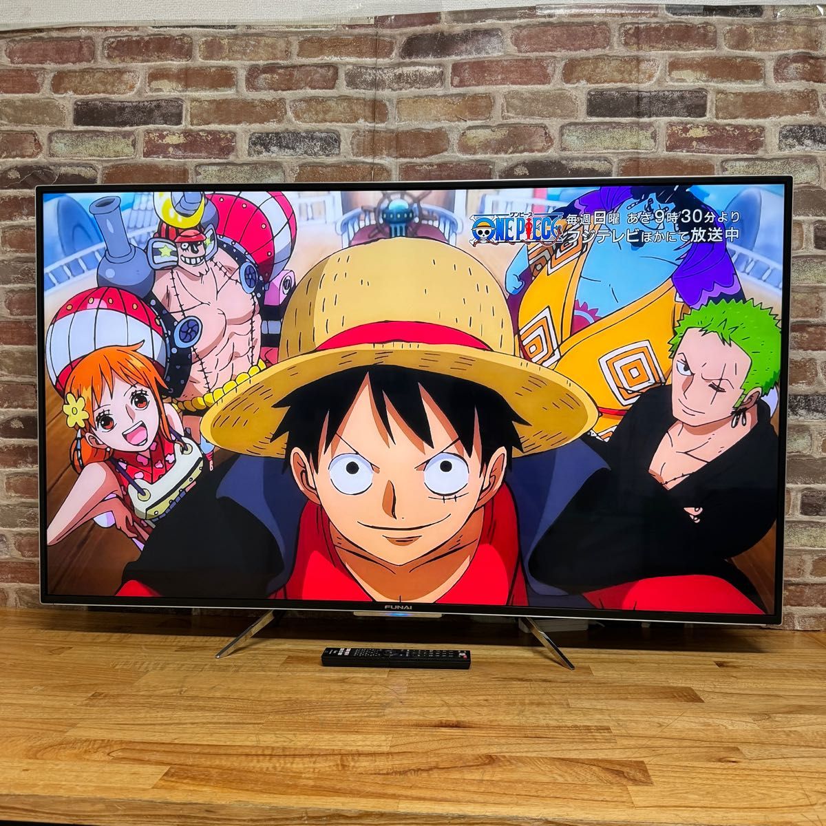 FUNAI 55インチ 4K 液晶テレビ HDD 500GB内蔵 FL-55UD4100 動画アプリ