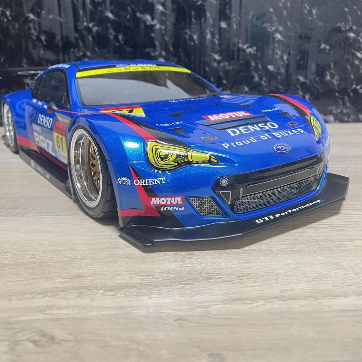 タミヤ スバル brz1/10 ラジコンボディー ドリフト rc ツーリング