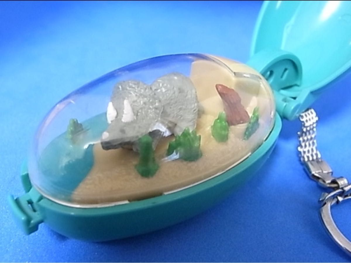 ポケットクリッター 1993年 MY PET DINO トリケラトプス 恐竜 カプセル