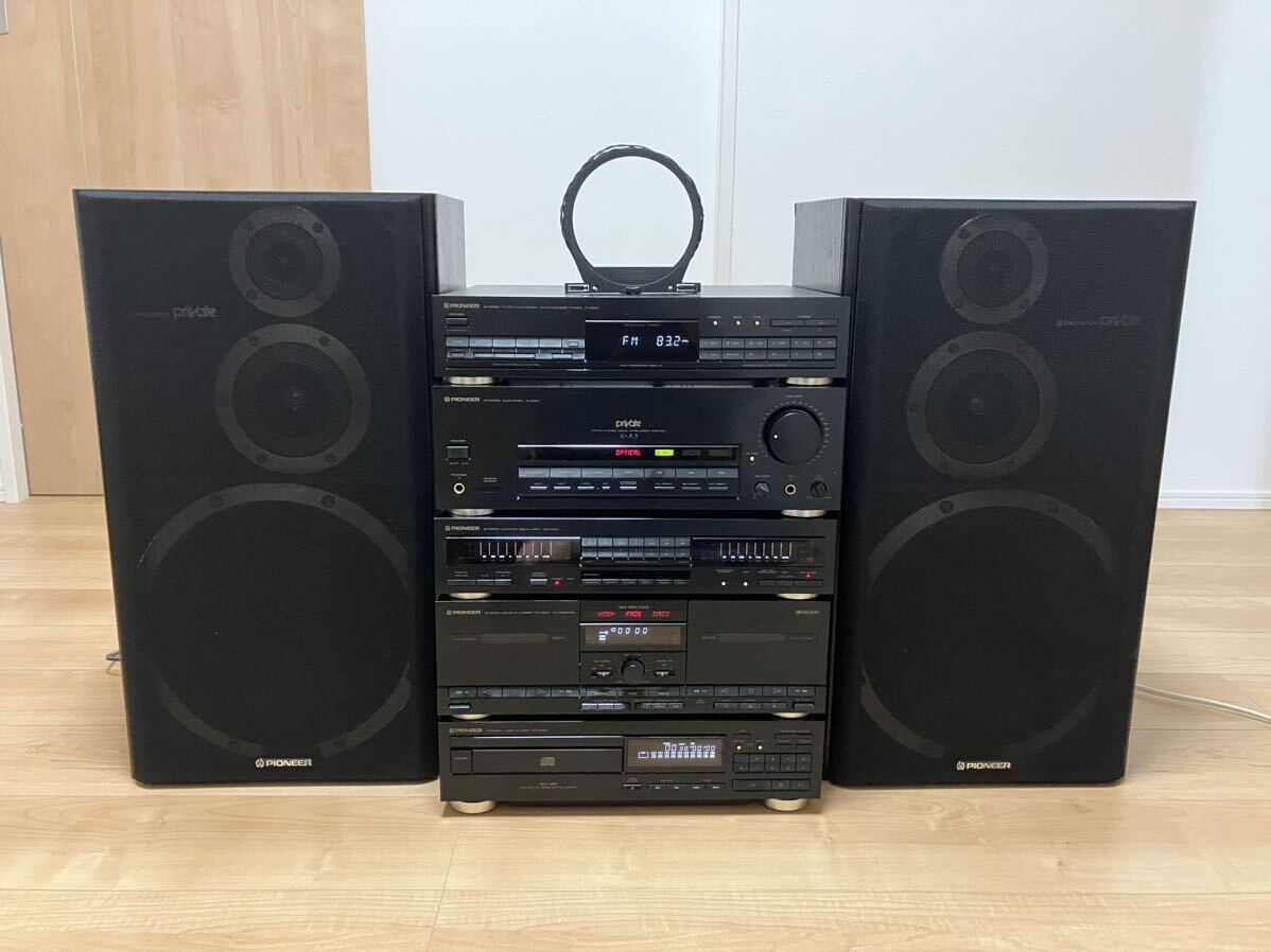 Yahoo!オークション - 【通電確認済み】Pioneer Private X-A5 システム