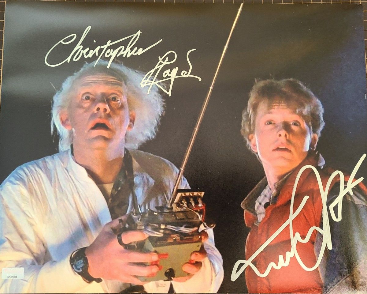 バックトゥザフューチャー マイケル・J・フォックス&クリストファー