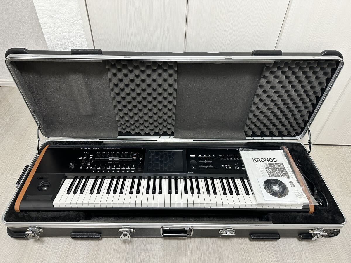 Yahoo!オークション - KORG KRONOS2-73 純正ハードケース付き シンセサ