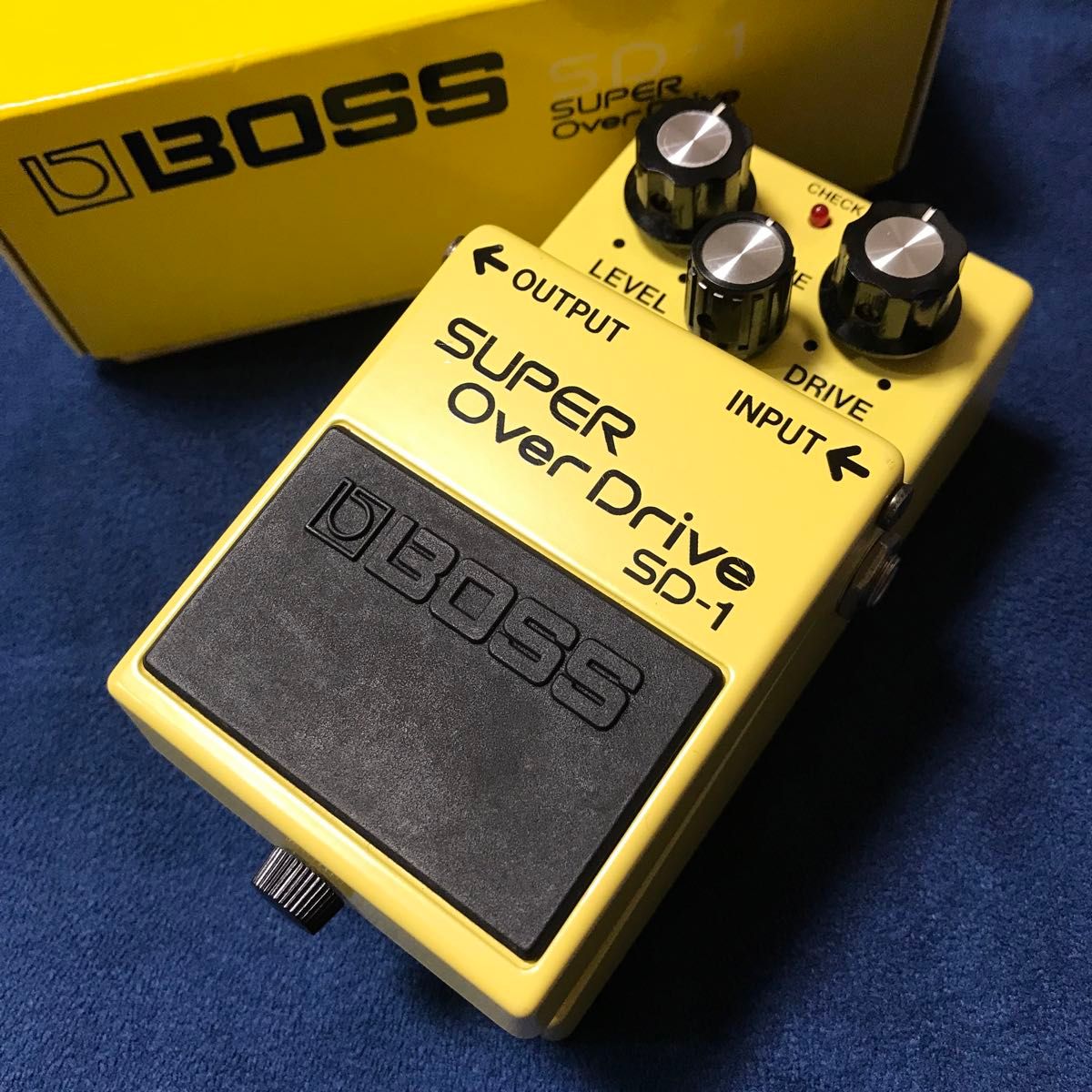 超レア ほぼ未使用 名機 1983年 日本製 BOSS SD-1 MADE IN JAPAN