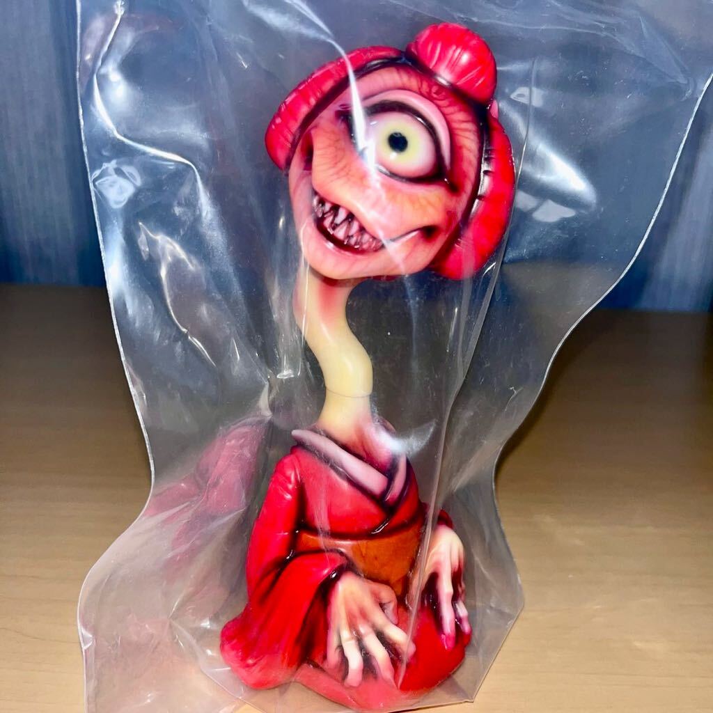 Yahoo!オークション - かっこわらい雑貨店 さちこ 赤 妖怪 ろくろ首 ソ