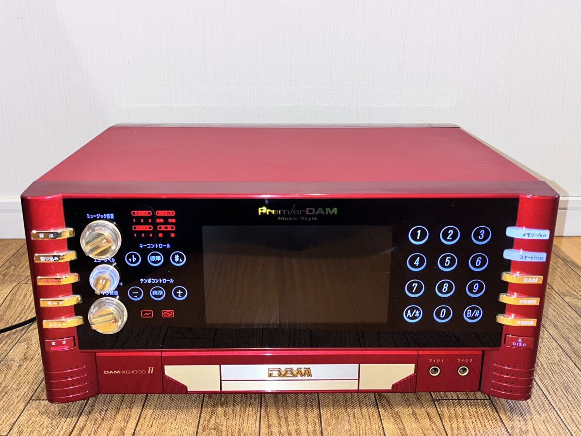 第一興商 DAM DAM-XG1000Ⅱ カラオケ機器 (F127) 第一興商 DAM DAM-
