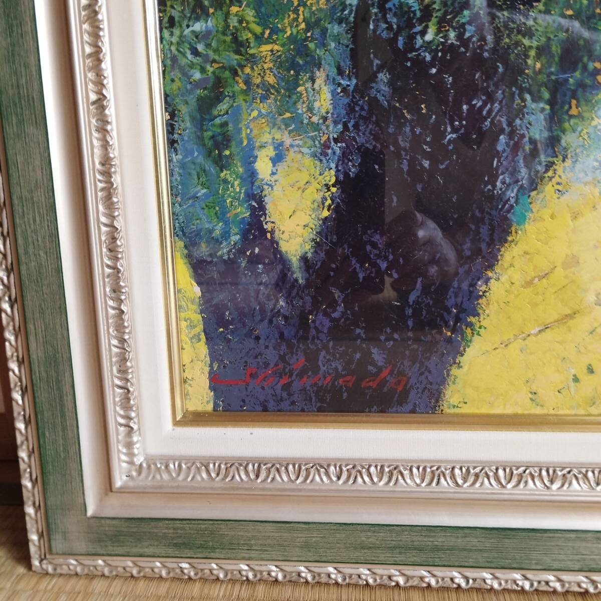 Yahoo!オークション - [真作] 島田三郎/題名「7月のシャルトル」/大作