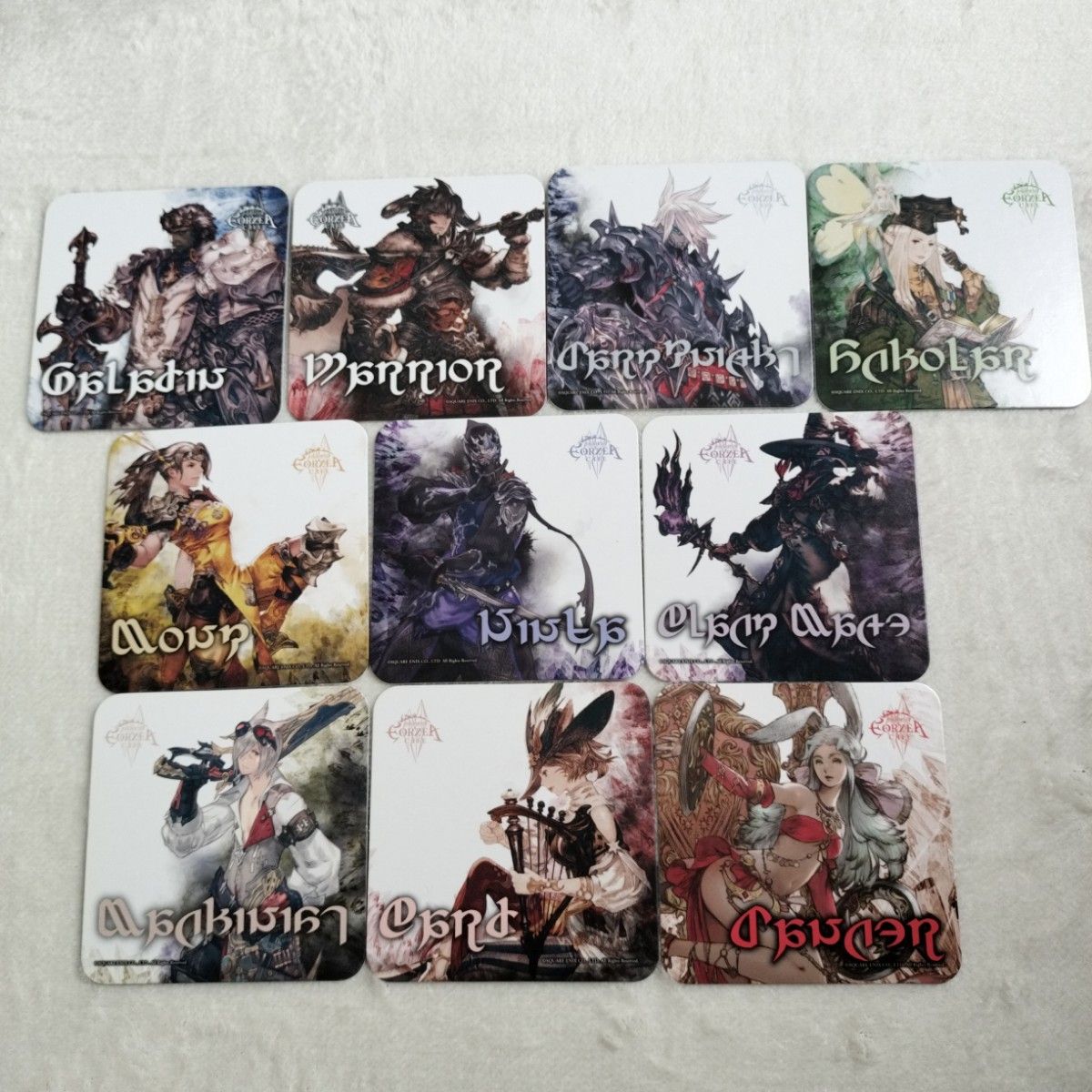 FF14 エオカフェ ジョブ コースター 10種 セット｜Yahoo!フリマ（旧