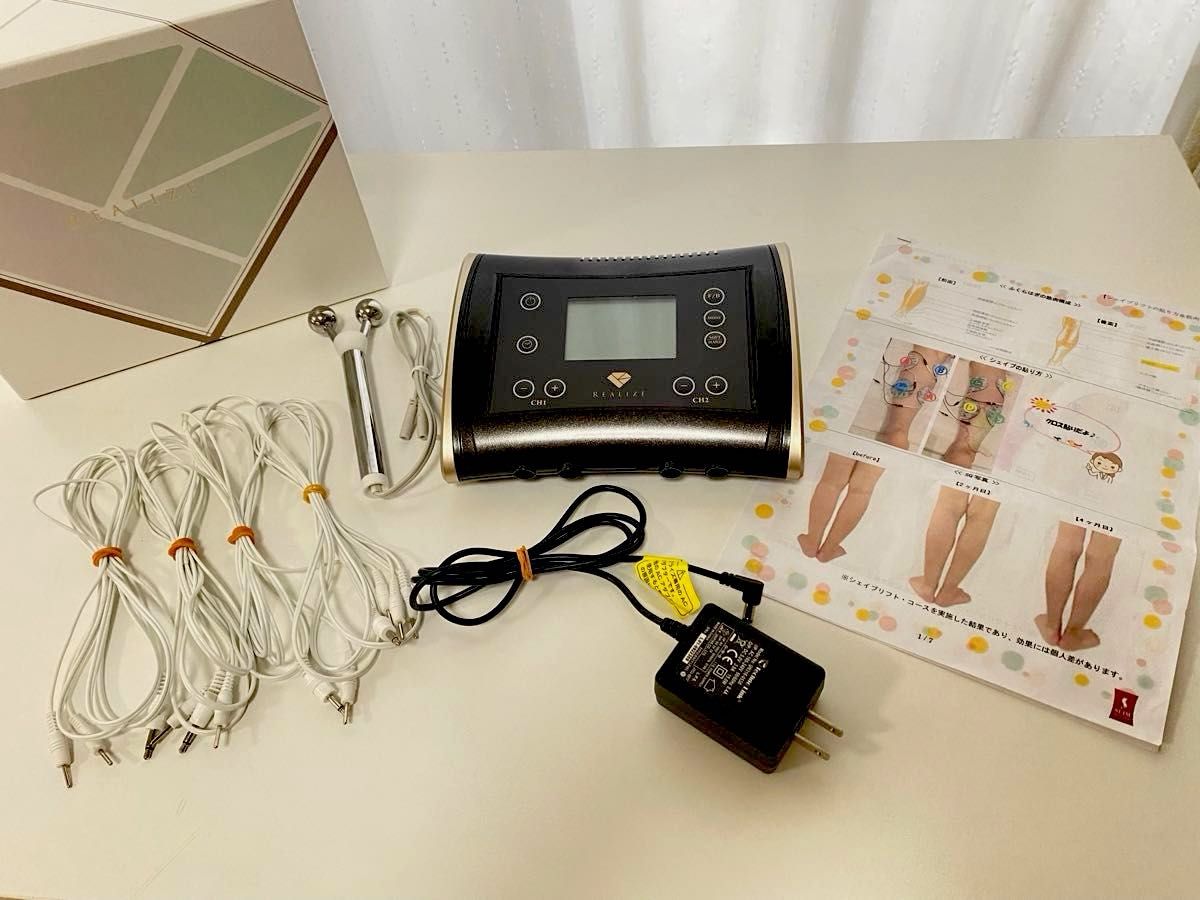 大手人気サロン 美顔器未使用 貼り方ガイド付きスリムビューティー