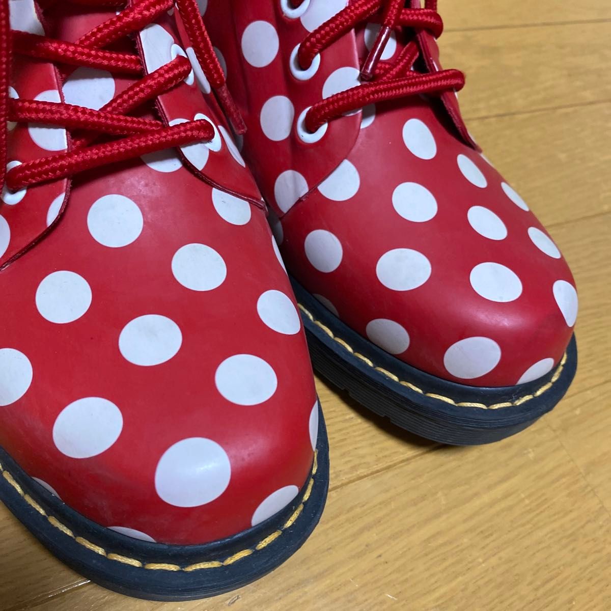 ドクターマーチン ドット柄 レインブーツ 25㎝｜Yahoo!フリマ（旧