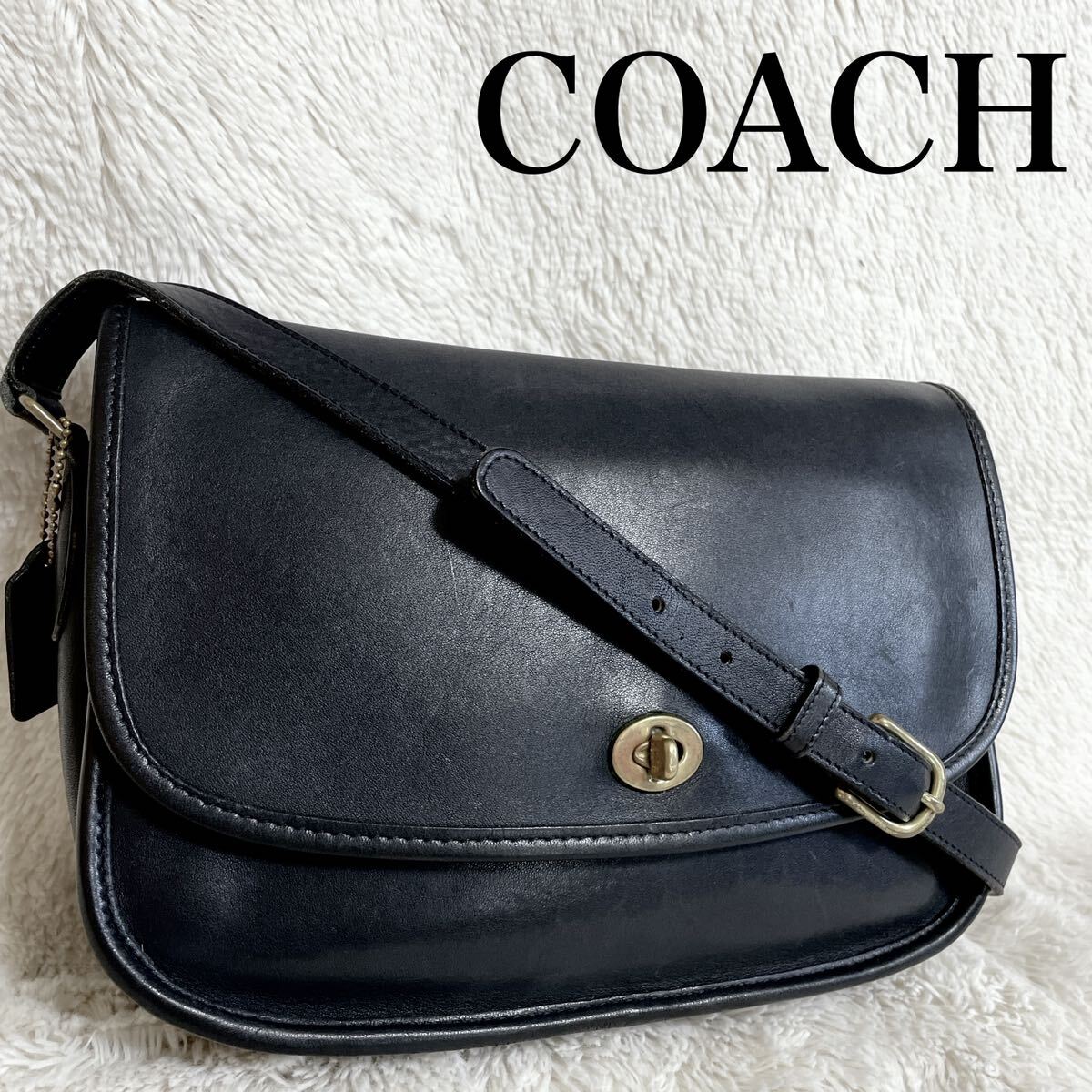 オールドコーチ ターンロック カメラバッグ ショルダーバッグ スクエア