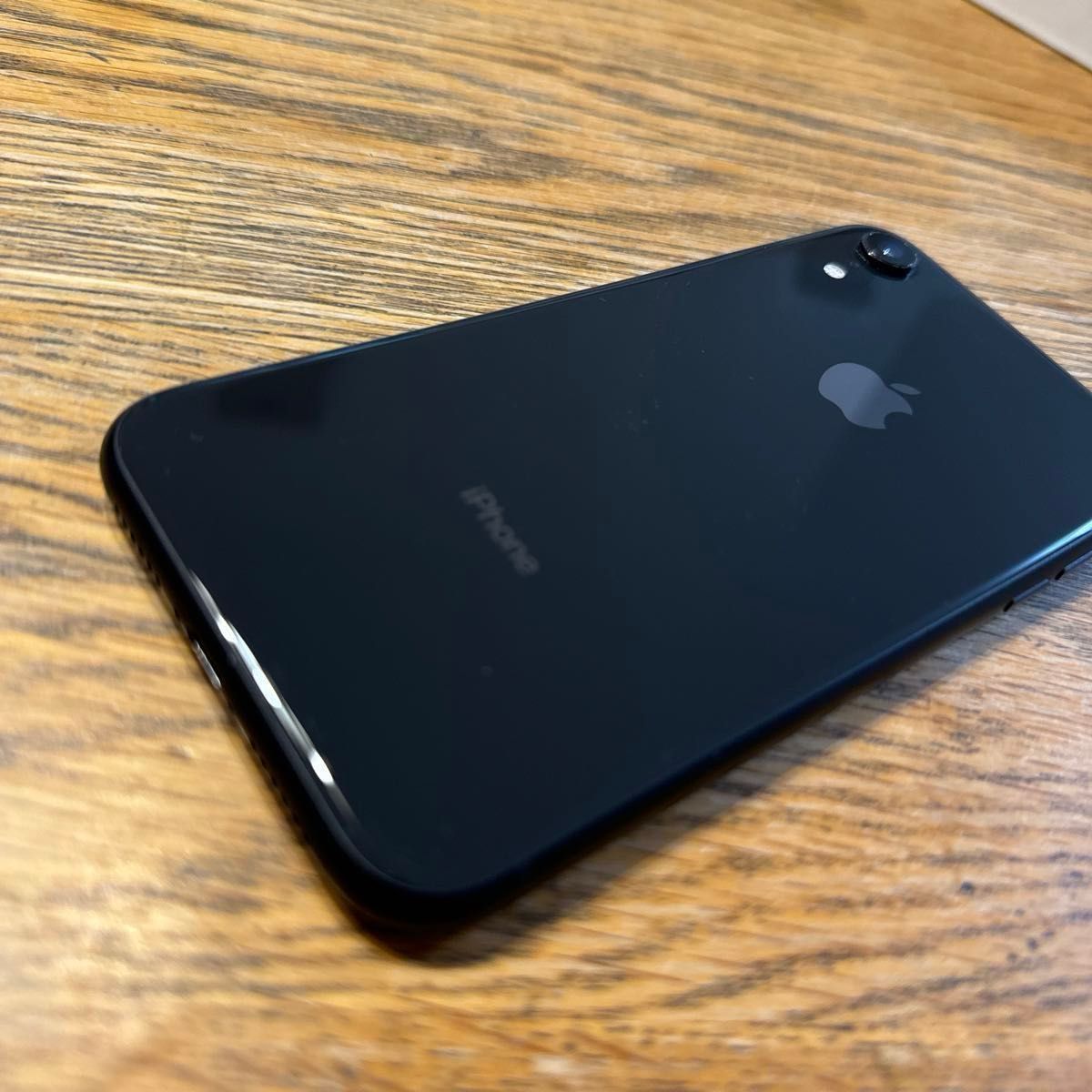 中古iPhoneXR Black 64GB au/SIMロック解除 美品 純正付属品全て未使用