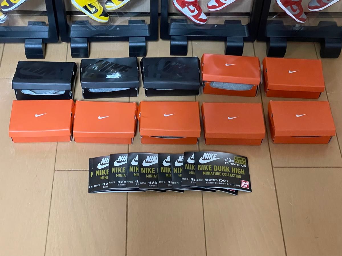 プレミアムバンダイ×ナイキ ダンクハイ ミニチュアコレクション全10種