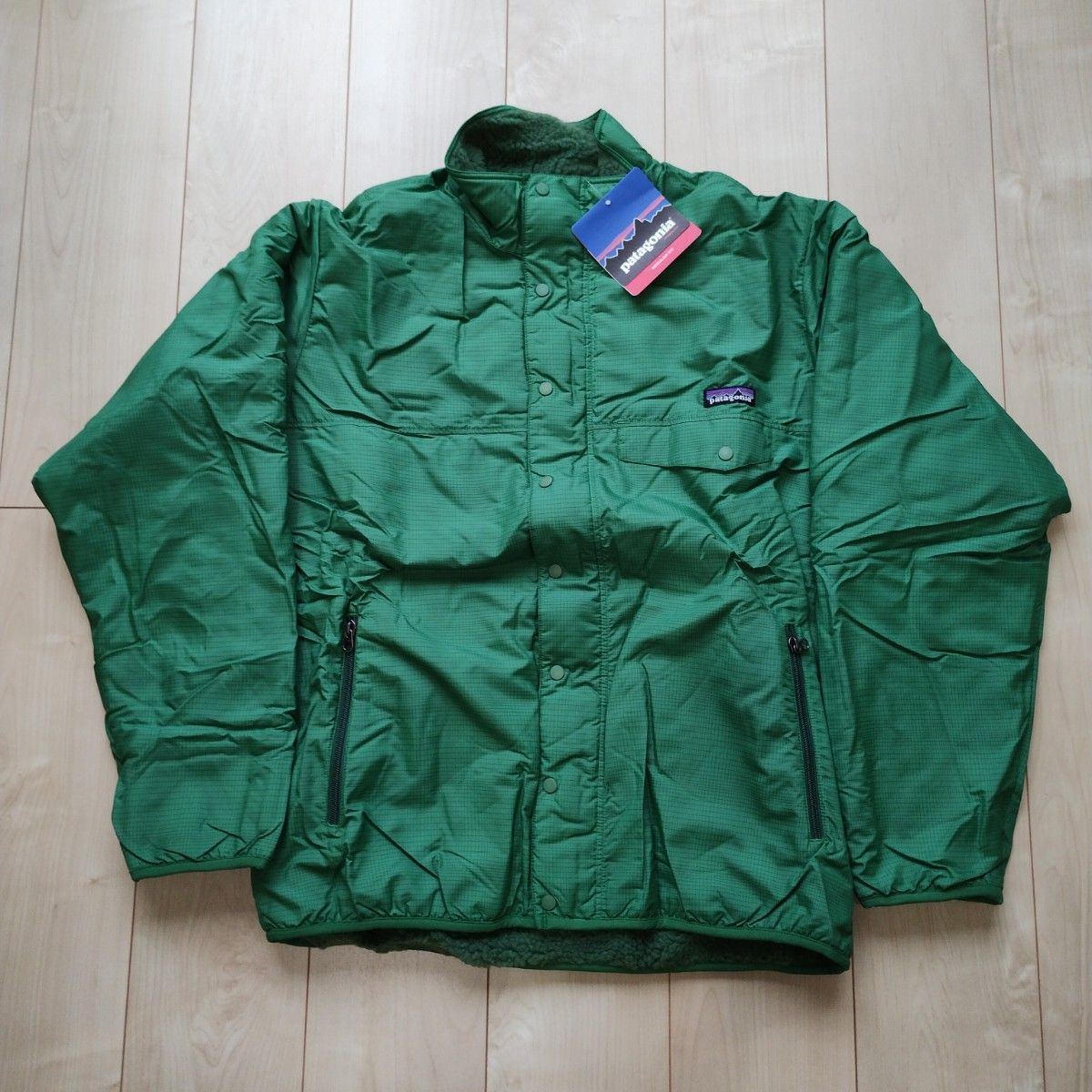 Patagonia パタゴニア 08年製 新品 未使用 Reversible Snap-zip Jacket