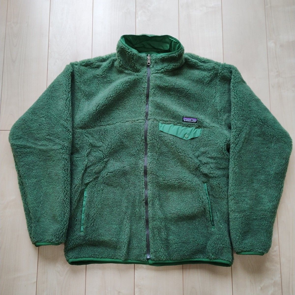 Patagonia パタゴニア 08年製 新品 未使用 Reversible Snap-zip Jacket