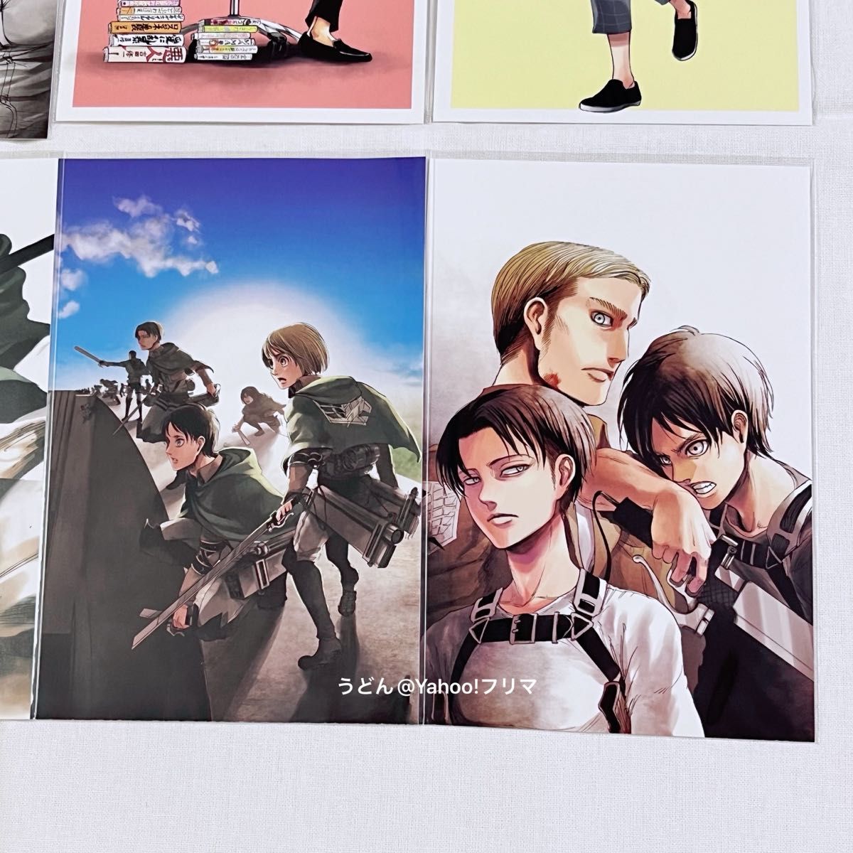 進撃の巨人 ポストカード リヴァイ アッカーマン リヴァイ兵長 原作