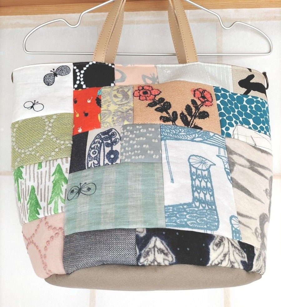 ミナペルホネンmina perhonen ハンドメイド丸底バケツバッグ｜Yahoo