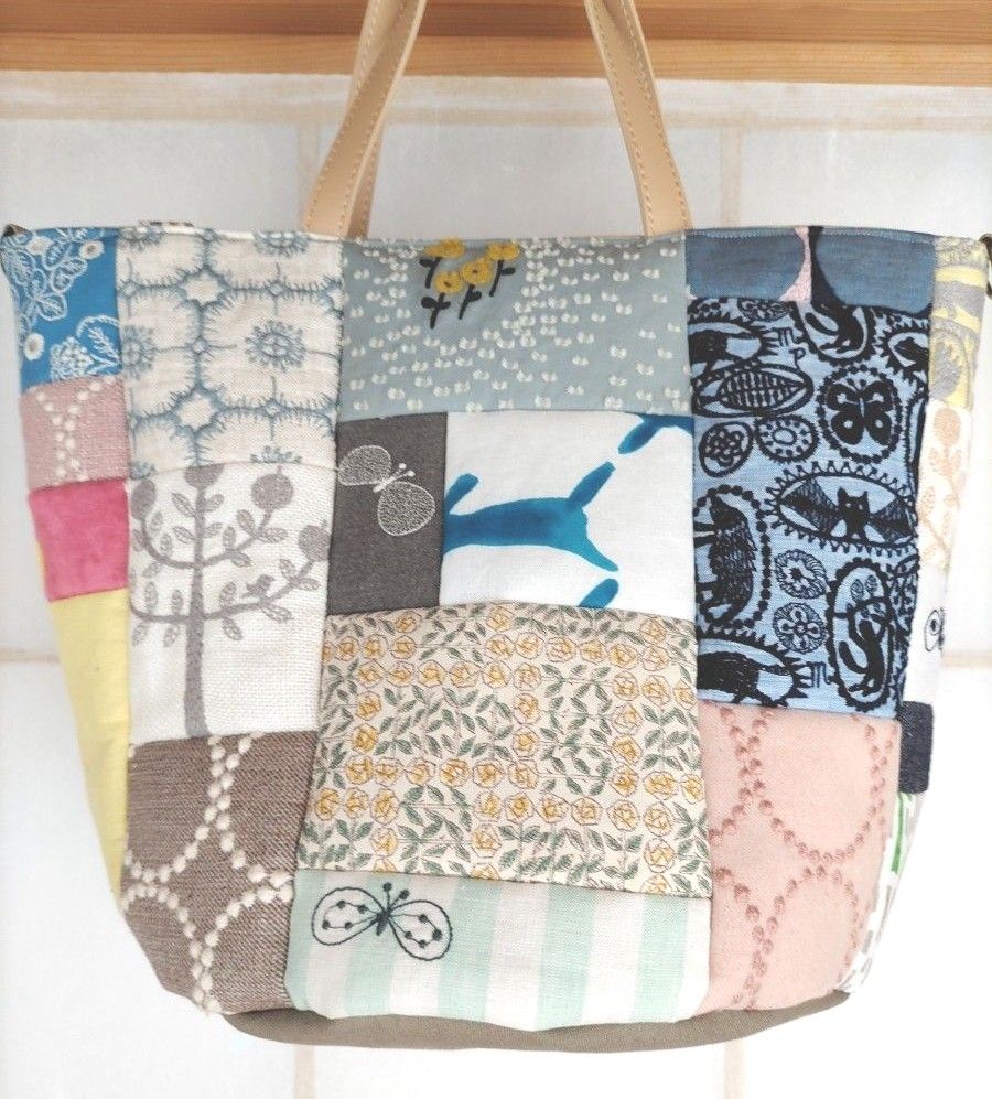 ミナペルホネンmina perhonen ハンドメイド丸底バケツバッグ｜Yahoo