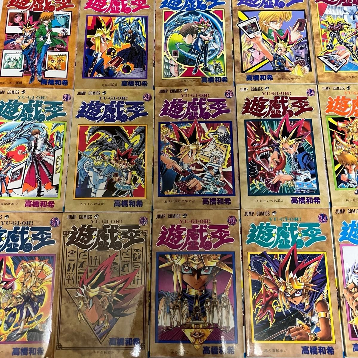 絶版 初期】遊戯王 1〜38 全巻セット 抜けなし 高橋和希 人気 完結