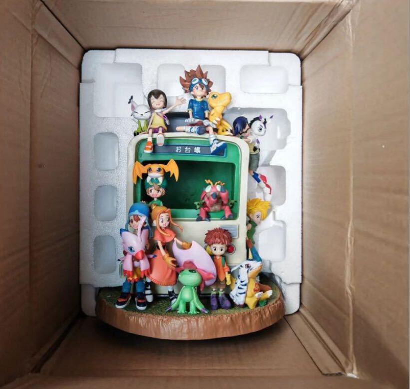 デジモン 選ばれし子供達 全員集合 フィギュア 海外 巨大｜Yahoo