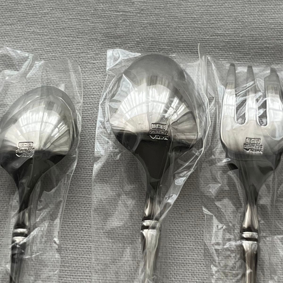 未使用品 アズマ インペリアル 18-18 ディナーカトラリーセット 38本