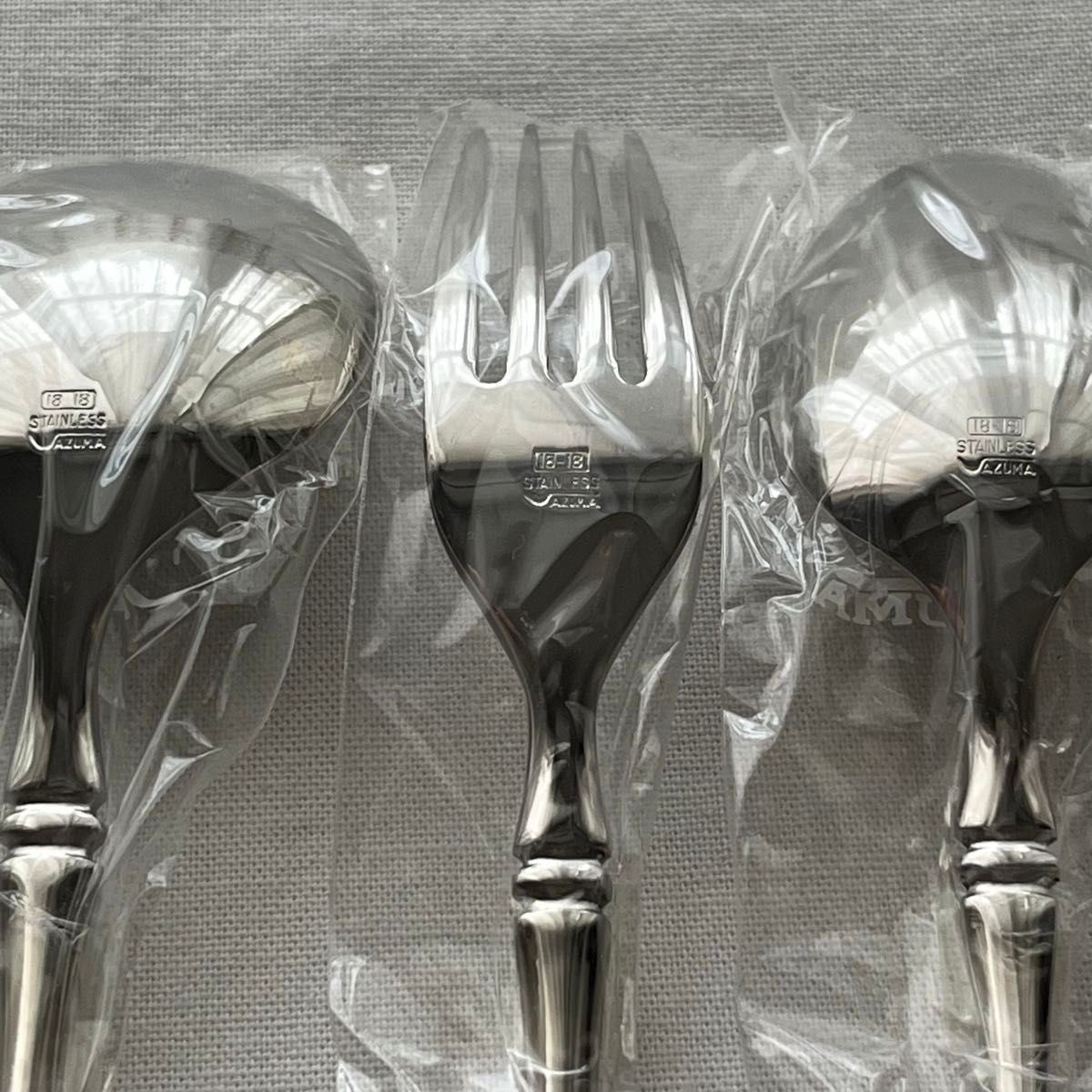 未使用品 アズマ インペリアル 18-18 ディナーカトラリーセット 38本