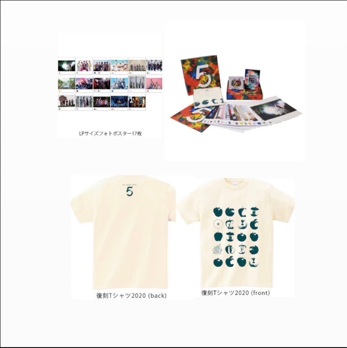Mrs GREEN APPLE 5 COMPLETE BOX [完全生産限定]DVD Blu-ray Tシャツ