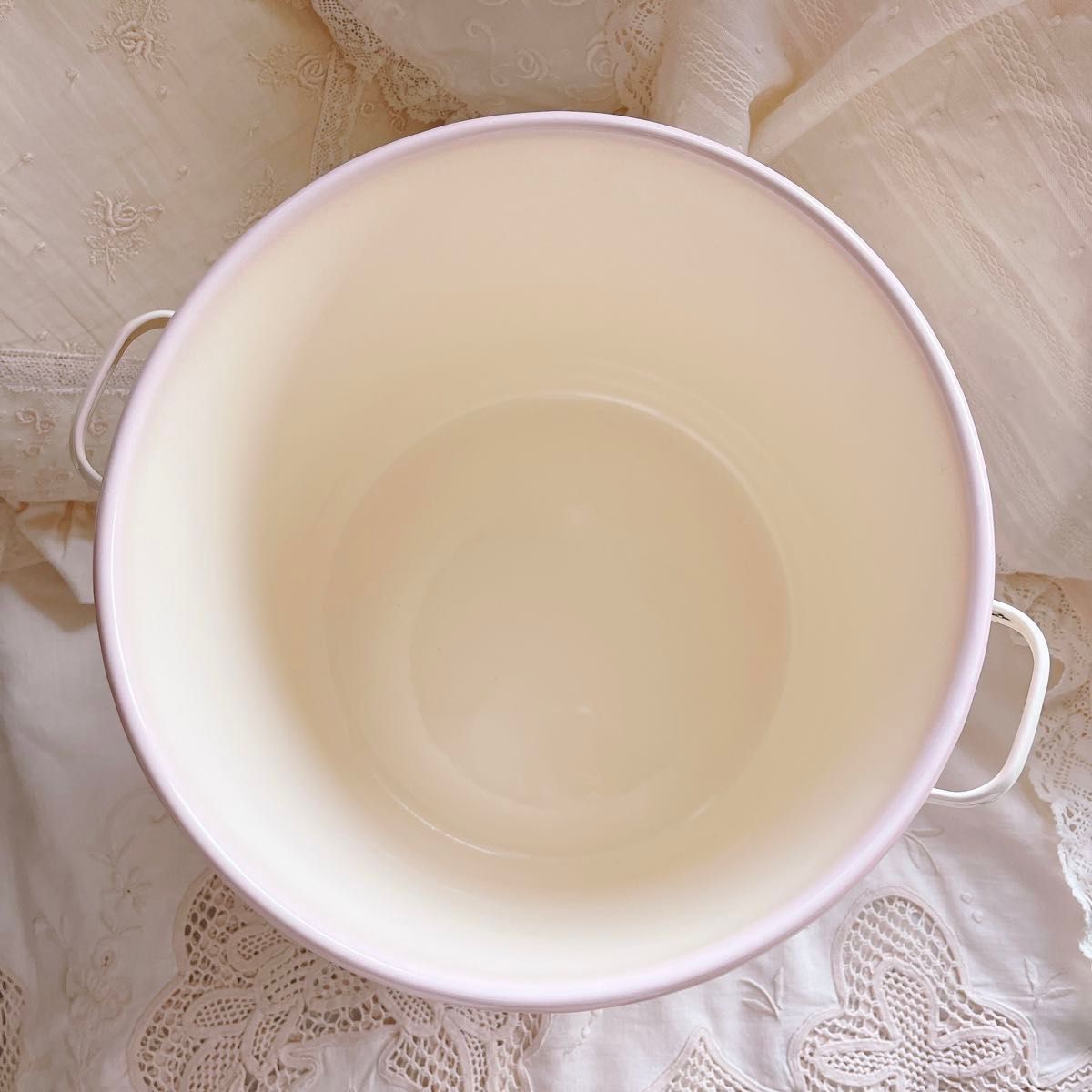 お値下げ イマン ダイアナローズホーローライスキャニスター缶マニー