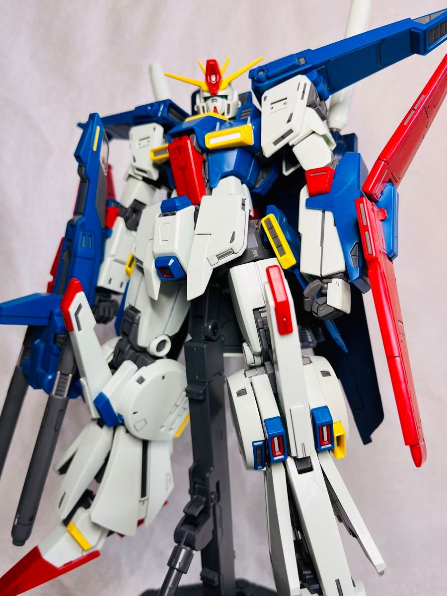 プレバン限定MG1/100 強化型ZZガンダム Ver ka 素組完成品 機動戦士