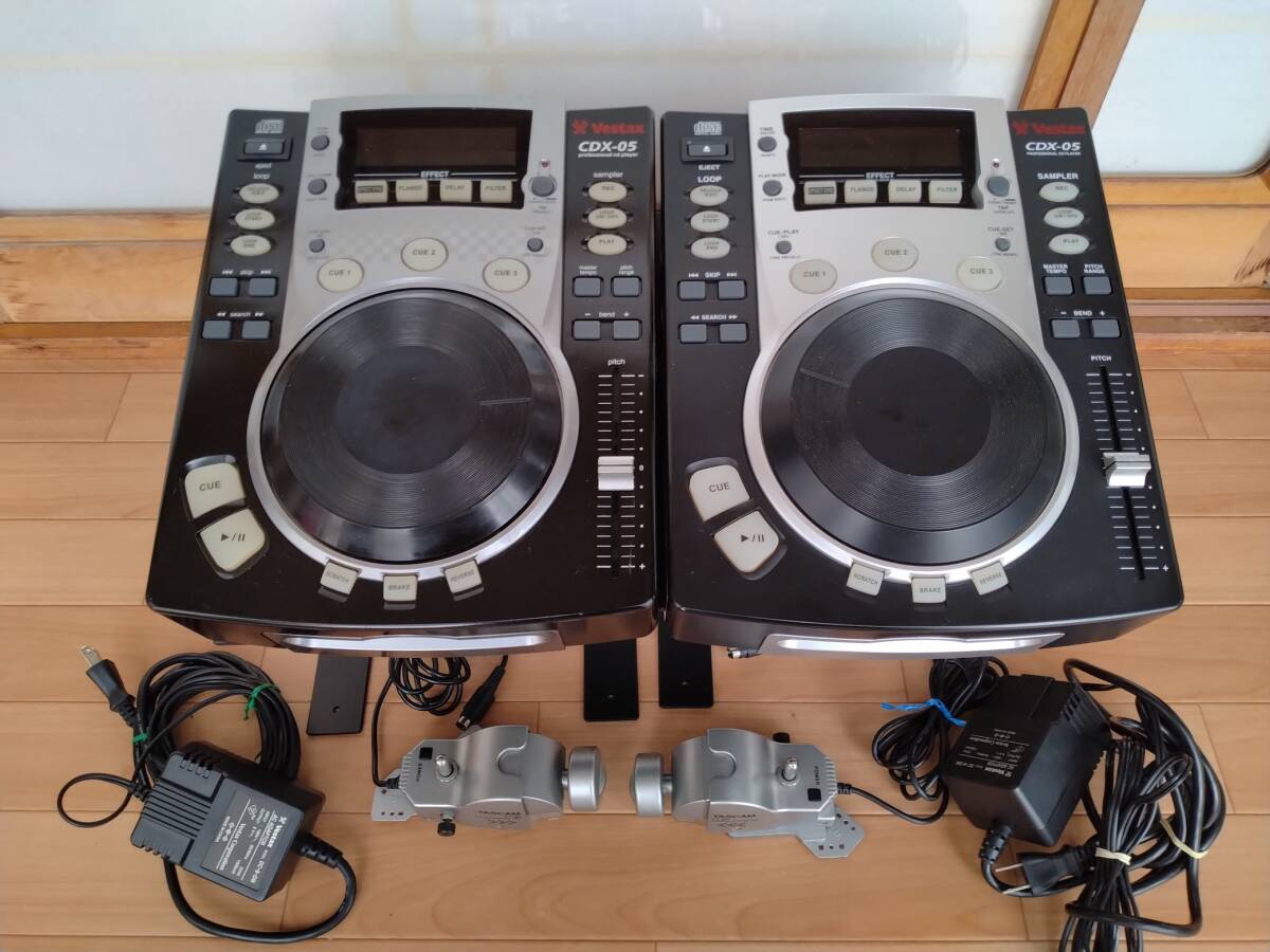 Yahoo!オークション - Vestax CDX-05 + TASCAM TT-M1 +CDJラック スク