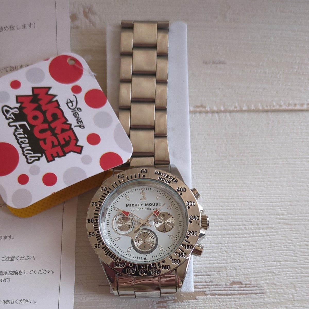 世界限定 シリアルナンバー入り ミッキー 腕時計｜Yahoo!フリマ（旧