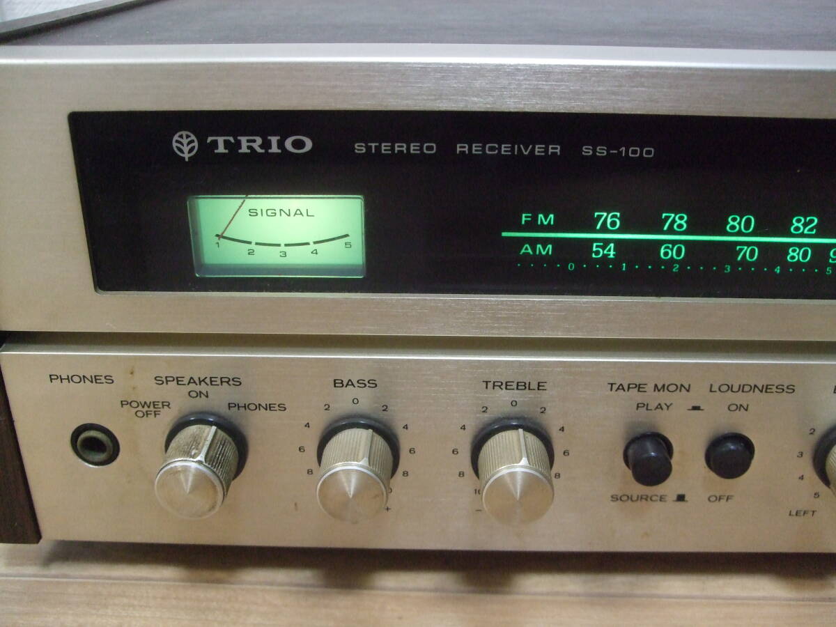 Yahoo!オークション - TRIO（トリオ） SS-100 STEREO RECEIVER(レシー