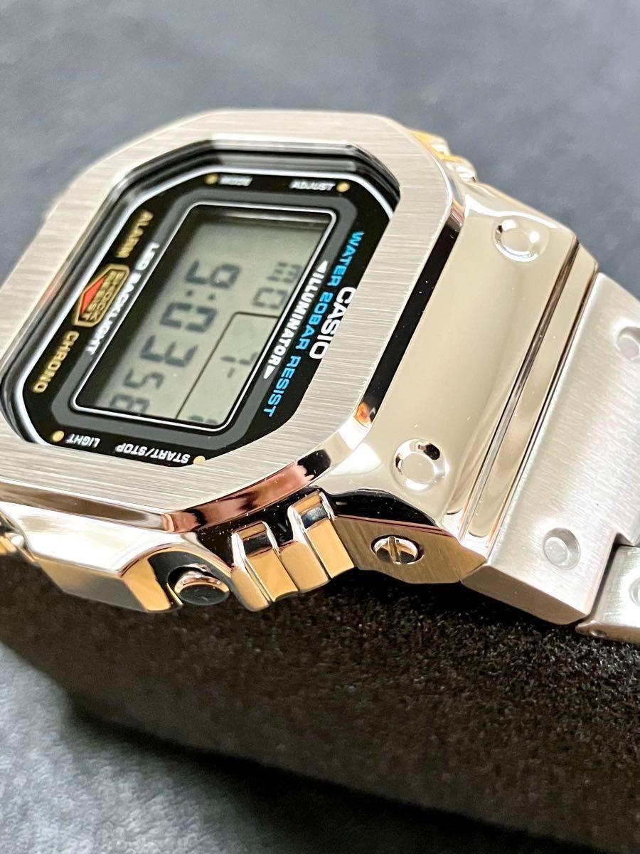 新品 フルメタル CASIO カシオ G-SHOCK DW-5600UE DW-5600 カスタム