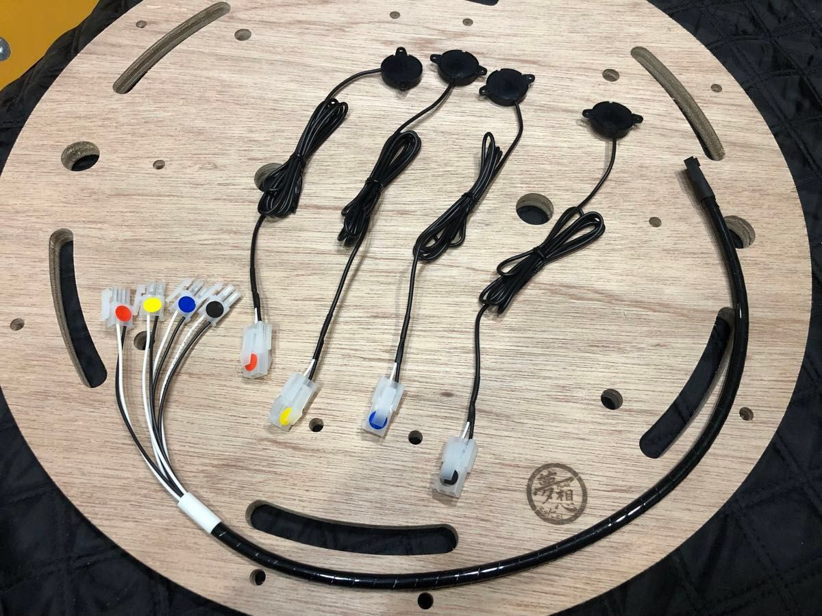 おうち太鼓一式（樽仕様）AC互換基盤 V2 1接続機 パットマスク 樽