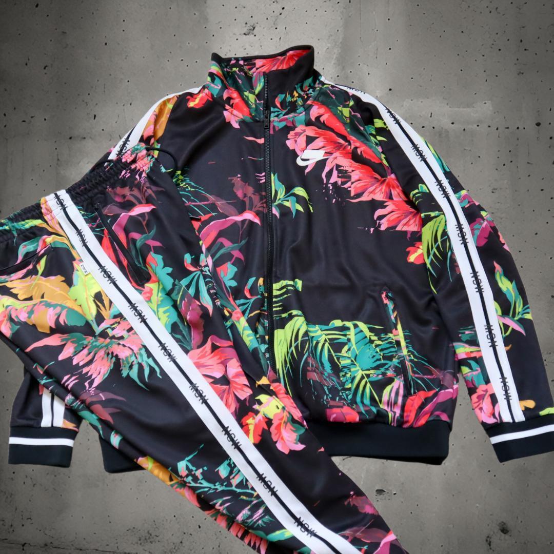 NIKE NSW/ナイキエヌエスダブリュー フローラルトラックジャケット