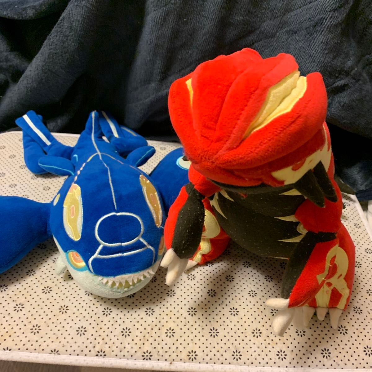 ポケモンセンター限定 ゲンシカイオーガ ゲンシグラードン ぬいぐるみ