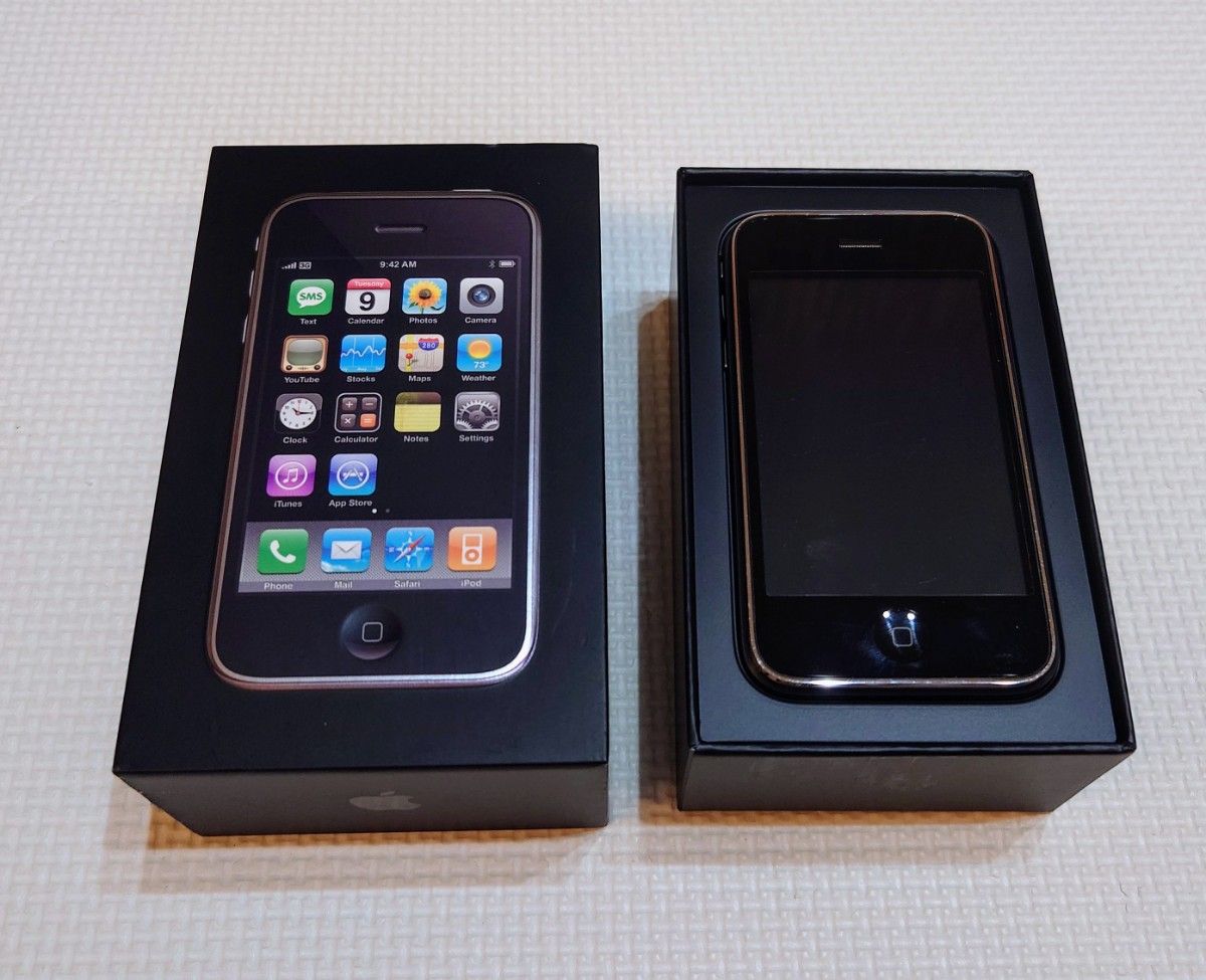 動作確認済み 完品】iPhone 3G 8GB Black ブラック Apple 完品