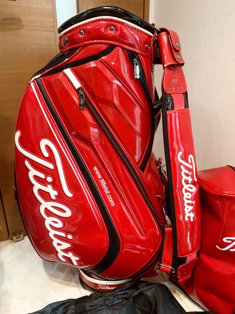 送料無料 希少/完売 タイトリスト 3点式 ツアー キャディバッグ